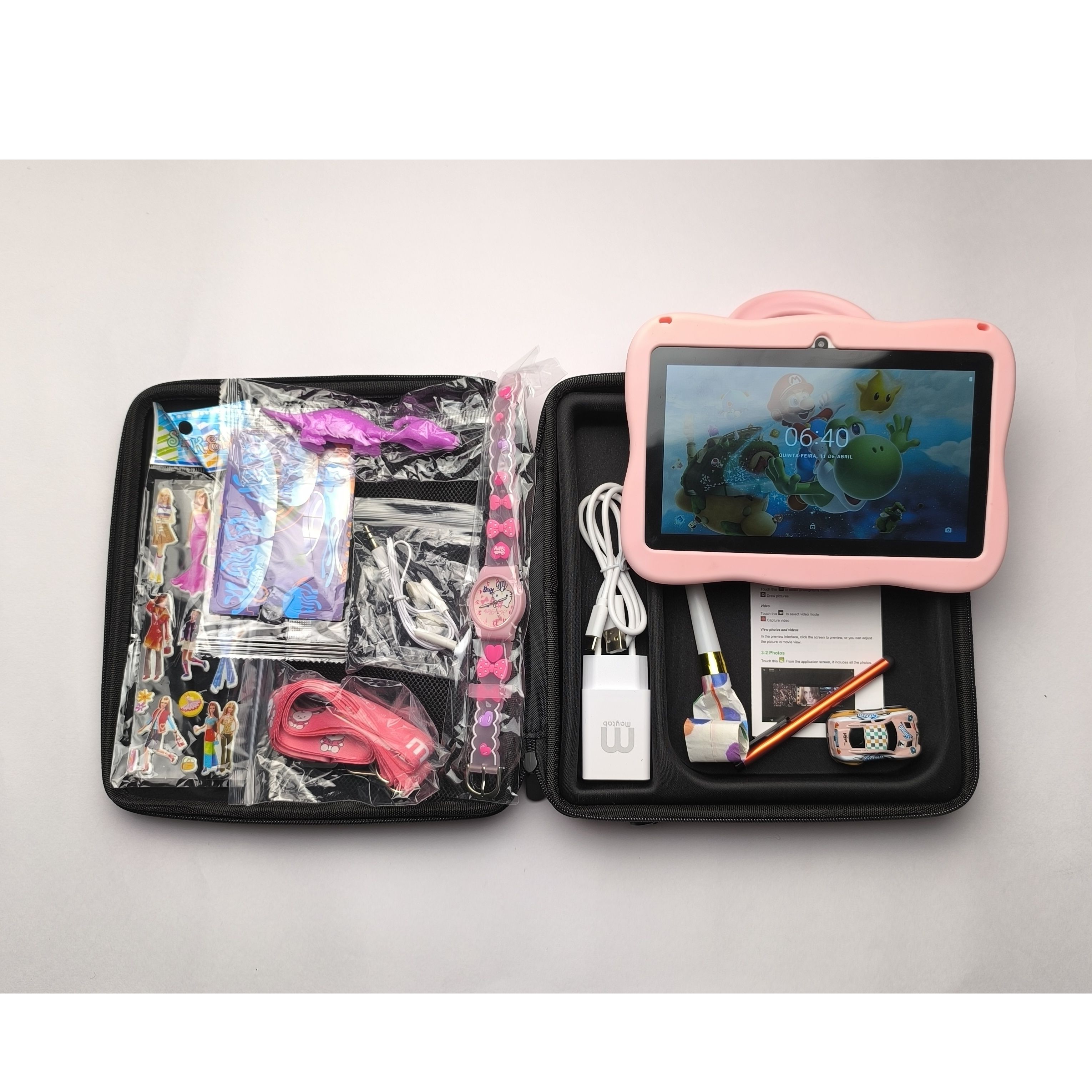[New Arrival] MANINER KIDS LEARNING TABLET M6 - Storage 4GB + 64GB , 2.0MP (front) + 5.0MP (rear), Battery 4000mAh