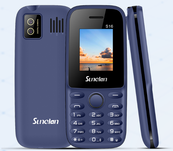 [Exclusive Offer]  S16 Feature Phone (Black) -  1.8" Display, Dual SIM, dual standby 32MB RAM, 1000mAh Removable Battery, Camera, Wireless FM, Torch, 32GB Expandable Storage