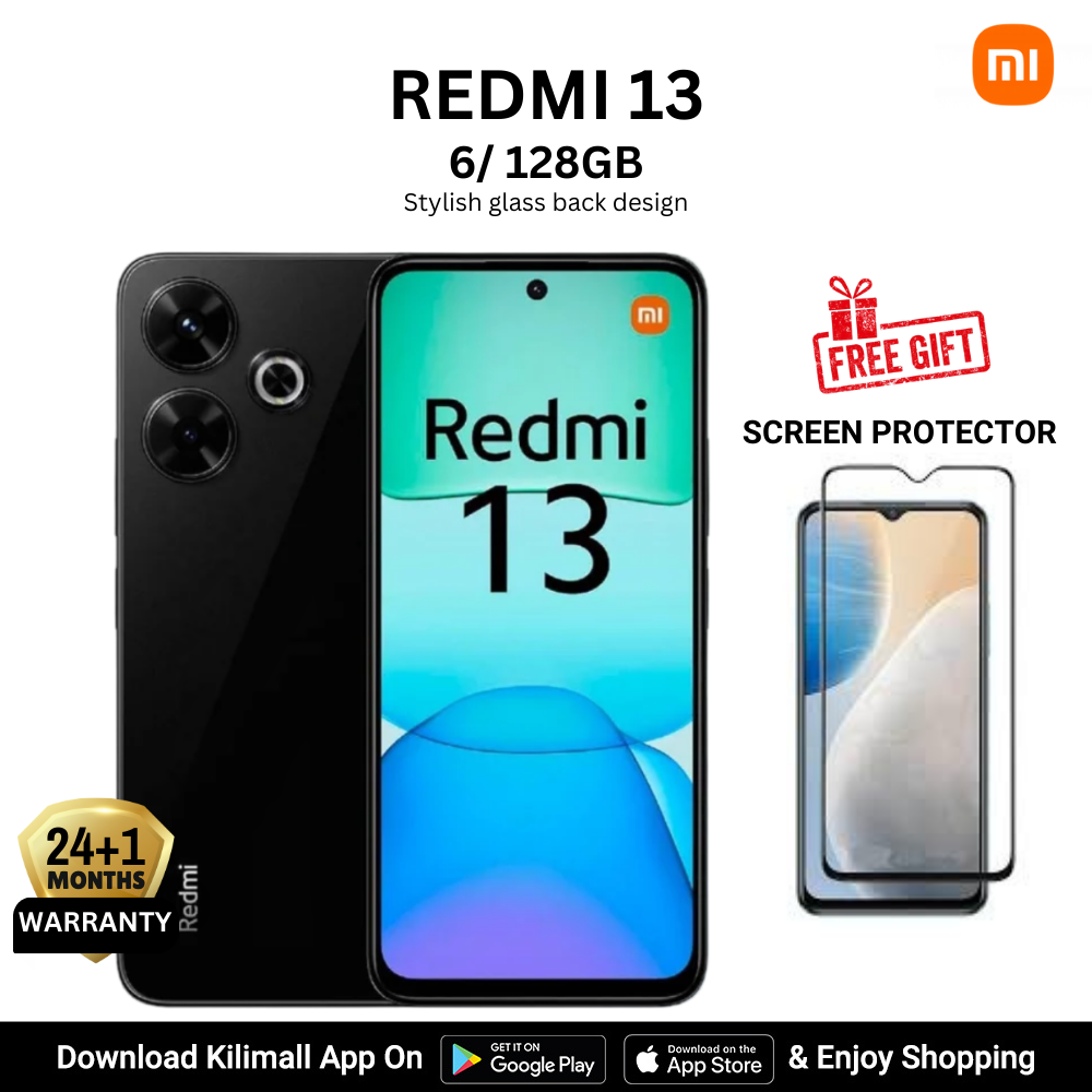 [Limited-time offer] XIAOMI Redmi 13 4G network 6GB/8GB RAM+128GB/256GB ROM  6.79" FHD+  5030mAh Battery 33W fast charging DotDisplay 108MP Super-clear main camera