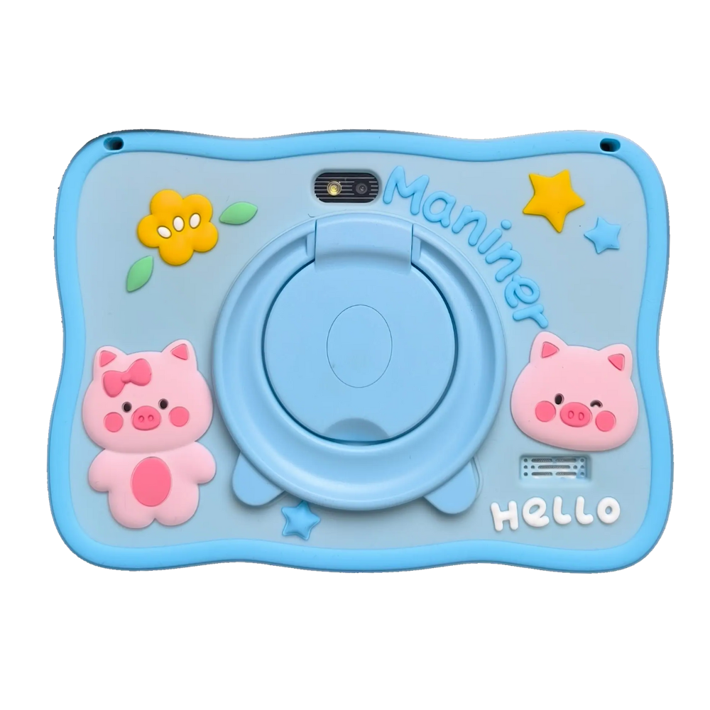 [Special Sale]  MANINER M9 Kids Learning Tablet - 7” Screen, Educational Games, Parental Control, For Ages 3-12 , Durable Case, Fun Learning Apps , Shock-resistant case and bright kid-friendly colors