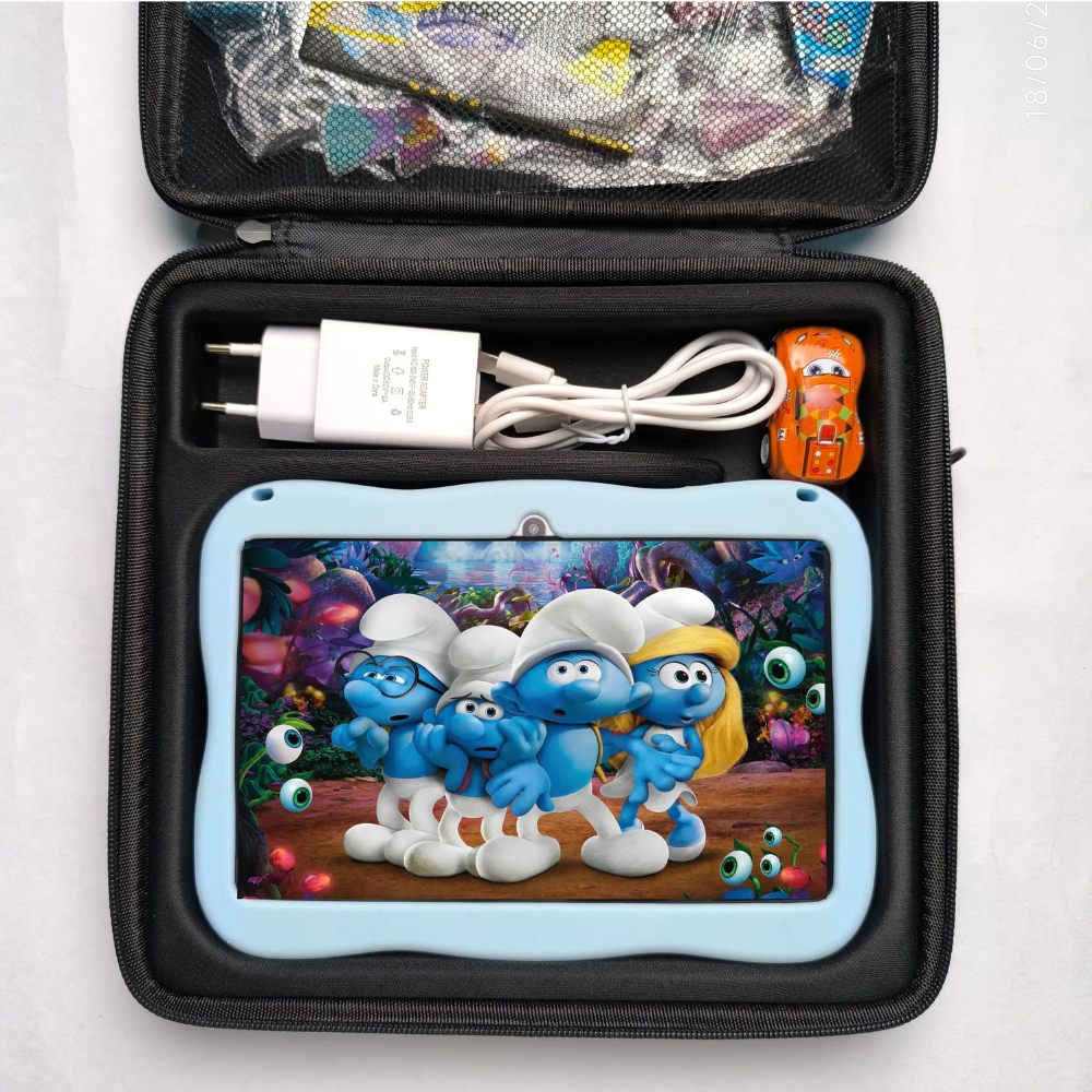 [Special Sale]  MANINER M9 Kids Learning Tablet - 7” Screen, Educational Games, Parental Control, For Ages 3-12 , Durable Case, Fun Learning Apps , Shock-resistant case and bright kid-friendly colors