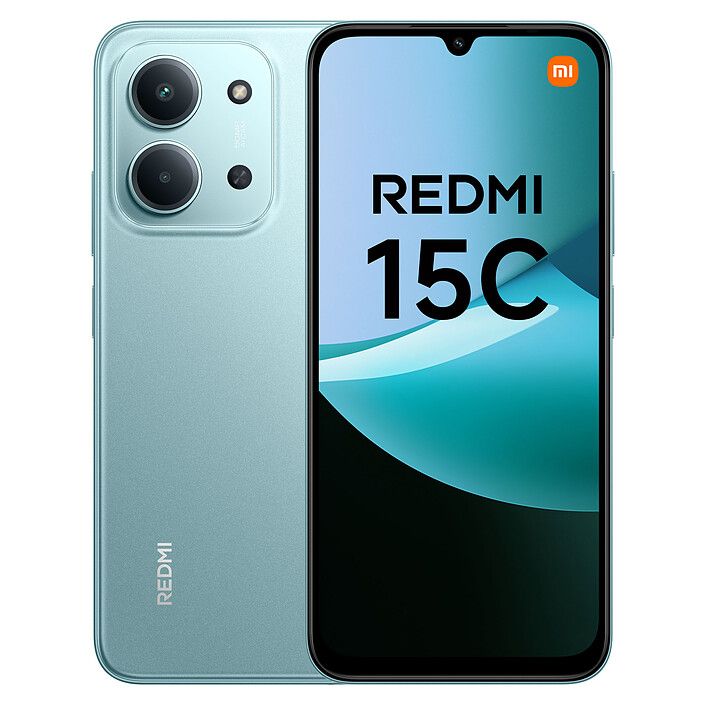 [New Launch] Redmi 15C Smartphone Display 6.9” 120Hz - 8GB Ram + 256GB Rom Dual SIM, 4G , 6000mAh Battery ,50MP AI dual camera ,33W fast charging ,IP64 ,MediaTek Helio G81-Ultra