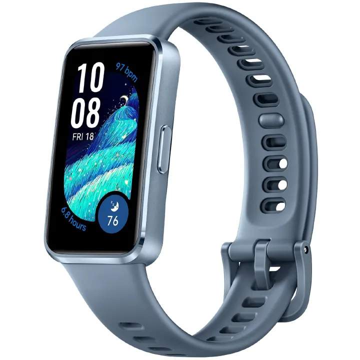[ Hot Deals] Huawei Nora-B29F Band 10  Metal ,machined aluminum alloy,1.47‑inch AMOLED touchscreen, Monitors heart rate, SpO₂, sleep quality, stress, arrhythmia, emotional well‑being, water resistance