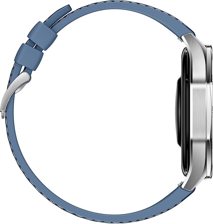 [ Hot Deals] HUAWEI Watch GT 5 46mm Smartwatch, up to 14 Days Battery Life, All New Running and Cycling Sports Smart Watch, Sharp Edged Design, Health Tracking, Compatible with iOS and Android, Blue