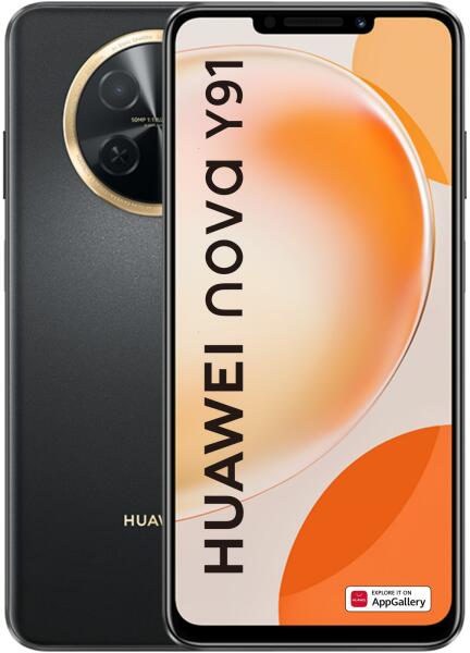 [Special Offer]  Huawei nova Y91 Smartphone LCD display 6.95 inches, Storage 256GB 8GB RAM Fingerprint (side-mounted), Battery 7000 mAh, with a charging speed of 22.5W wired. Splash and dust resistant