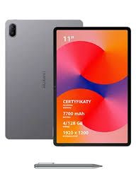HUAWEI MatePad SE 11 LTE – 11" Tablet, 4GB RAM, 128GB Storage, Grey, Octa-Core, EMUI 14, 7700mAh Battery, 8MP Rear + 5MP Front Camera, USB-C, Slim Metal Design