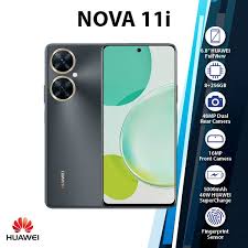 HUAWEI nova 11i SmartPhone, 8 + 128 GB, 40W SuperCharge, 5000 mAh Battery, 48MP High-Res Photography, 16MP Selfie Camera, 6.8" HUAWEI FullView Display