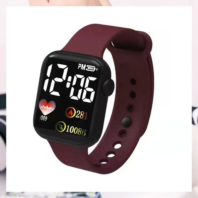 Digital Smart sport watch Women watches digital led electronic wristwatch Bluetooth fitness wristwatch Men kids hours hodinky