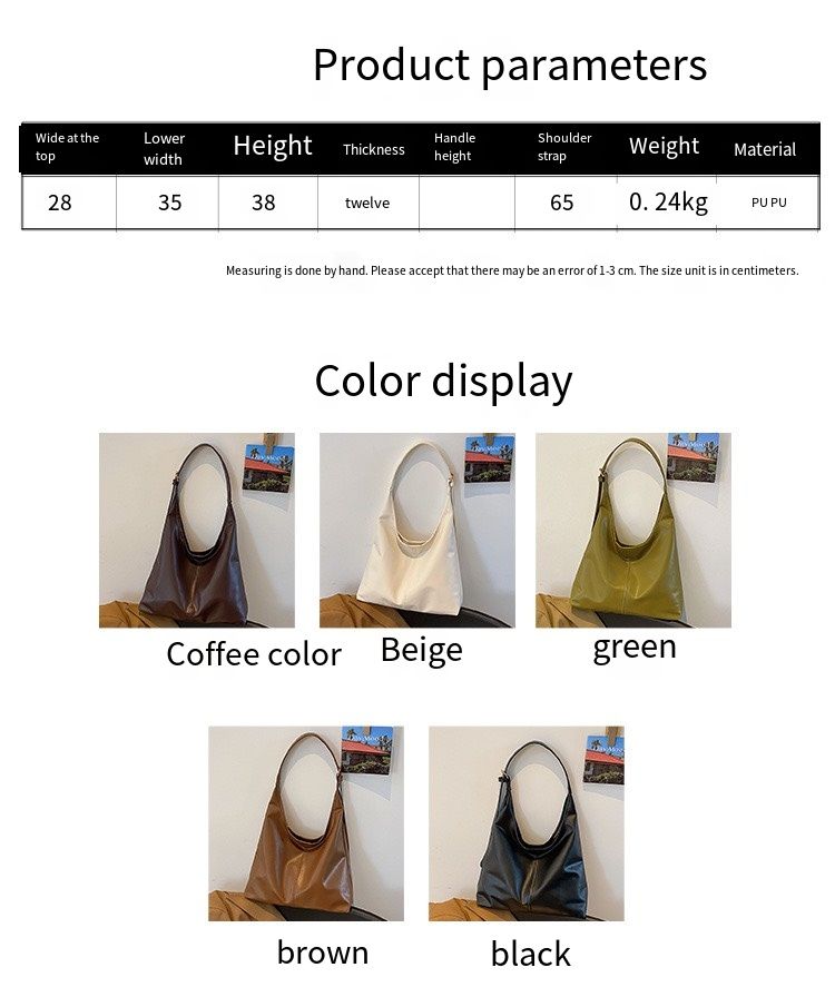 Retro commuting texture shoulder bag female 2025 this year popular Korean version of temperament underarm bag tote bag fashion female