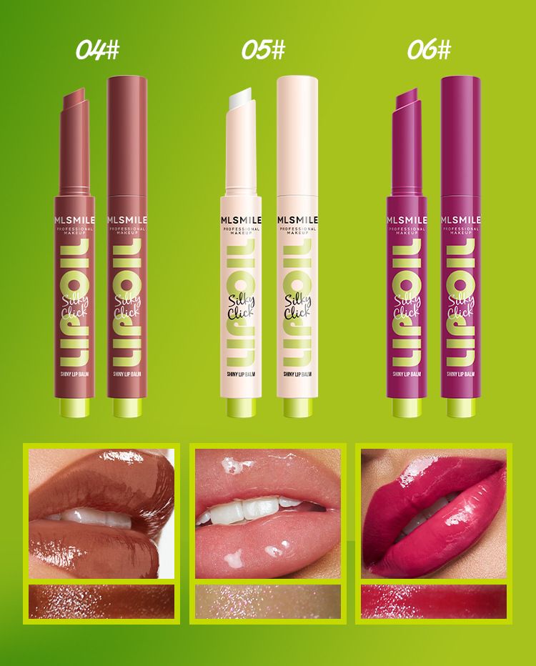 Europe and America Ins foreign trade lip makeup press lipstick Solid gloss lip gloss mirror lip glaze lipstick Multi color lipstick lip oil view 8