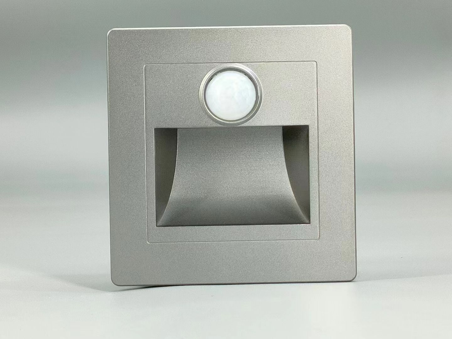 LED Floor Night Light Smart Light PIR Motion Detector Sensor Stair Light Recessed Step Light Ladder Wall Light Kitchen Corridor Gold One Size