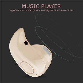 Mini Style Wireless Bluetooth Earphone Black One Size