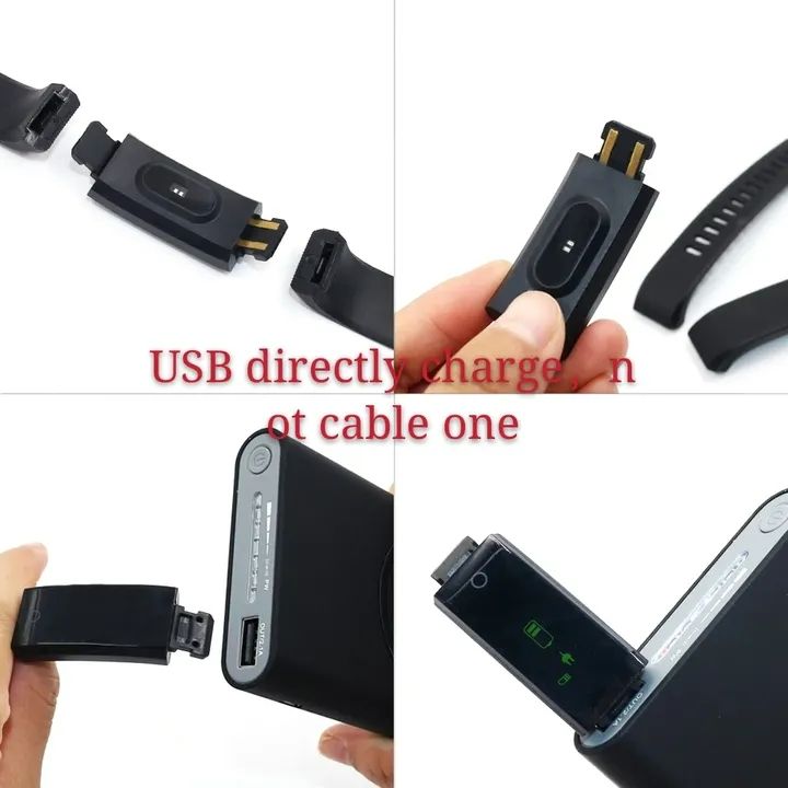 New Smart Watch Sports Bluetooth Bracelet Heart Rate Monitor Fitness Tracker Smart Bracelet black one size