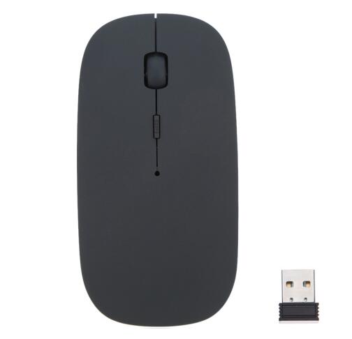 1600 DPI USB Optical Wireless Computer Mouse 2.4G Receiver Super Slim Mouse For PC Laptop