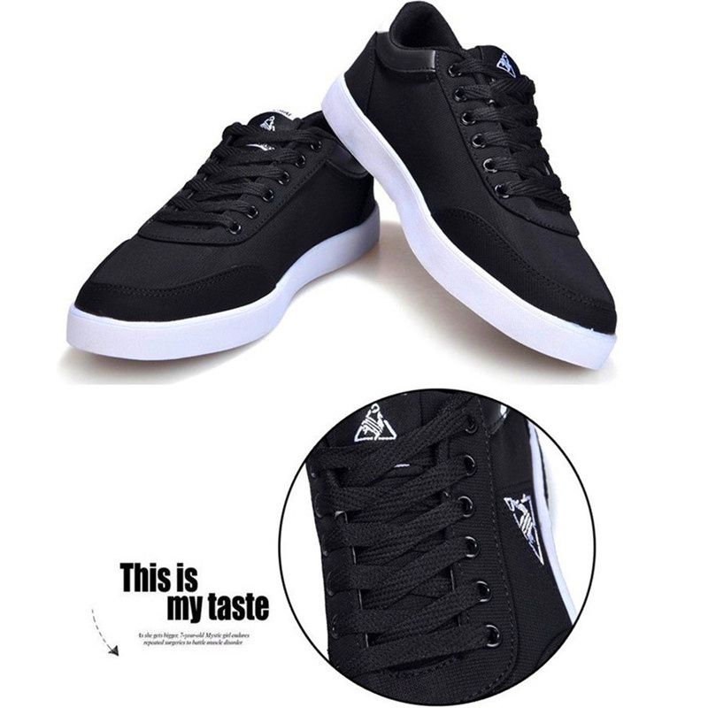 Shoes Men Shoes Sneakers Athletic Casual Shoes for Men Sport Shoes Rubber Shoes New Fashion Discount On Sale Black-White 41