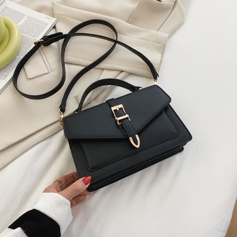 Niche design 2022 new bags women's bags high-end autumn and winter women's small bags shoulder crossbody handbag small square bag Khaki one size