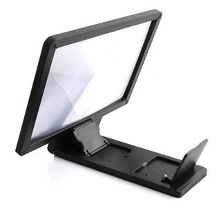 Mobile Phone Curved Screen Amplifier HD 3D Video Mobile Phone Magnifying Glass Stand Bracket Phone Foldable Holder