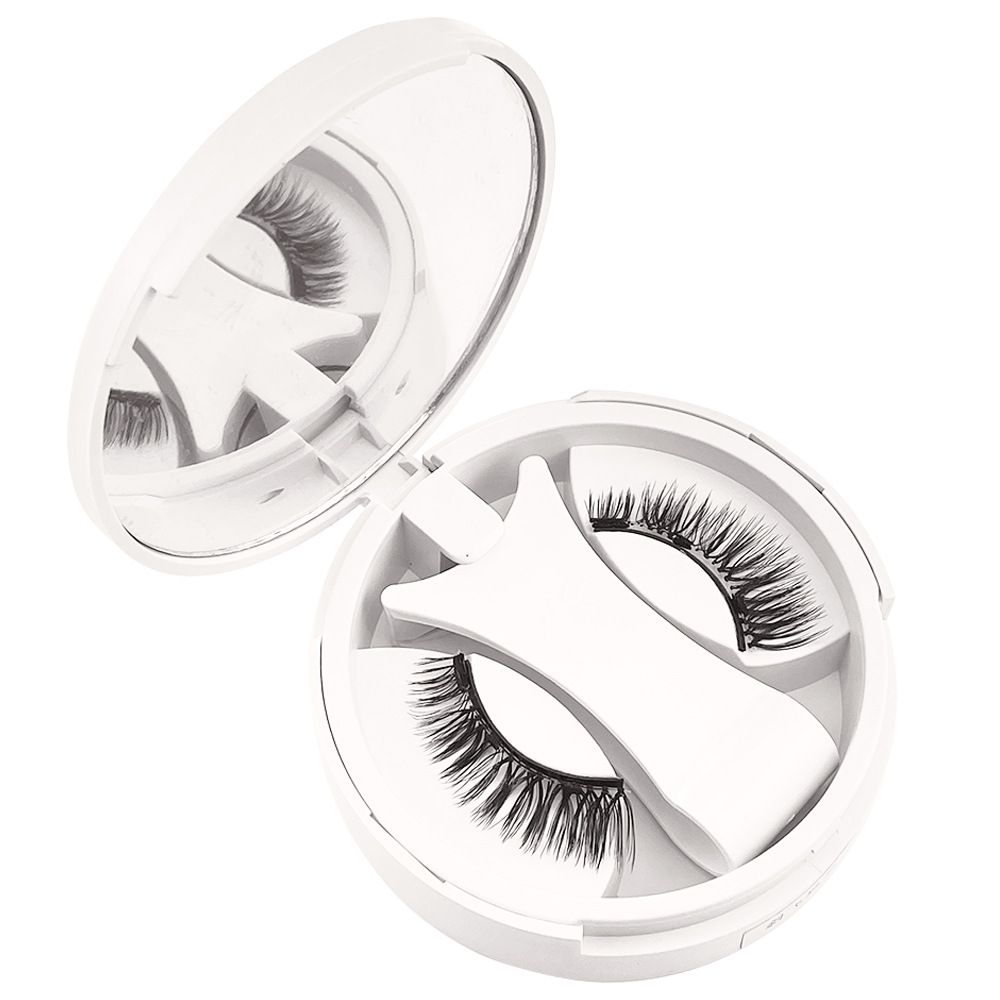 Cross-border source of new magnetic false eyelashes all-in-one set popular little devil magnetic false eyelashes factory direct sales picture color one size