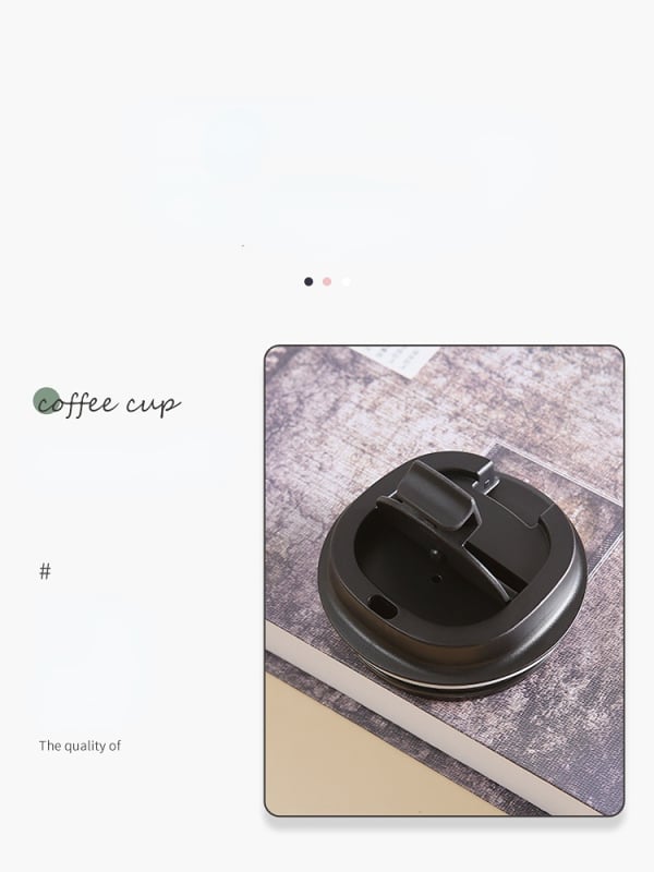 500ml Stainless Steel Coffee Cup Travel Thermal Mug Leak-Proof Thermos Bottle Tea Coffee Mug Vacuum Flask Insulated Cups