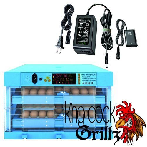 128-EGGS DC / AC AUTOMATIC INCUBATOR ( With Charger Ac/dc)