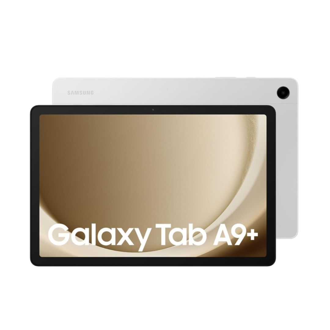 Samsung Galaxy Tab A9 Plus| RAM: 8GB |Internal Memory: 64GB,128GB| Battery: Li-Po 7,040 mAh, non-removable| Resolution: 1200 x 1920 pixels