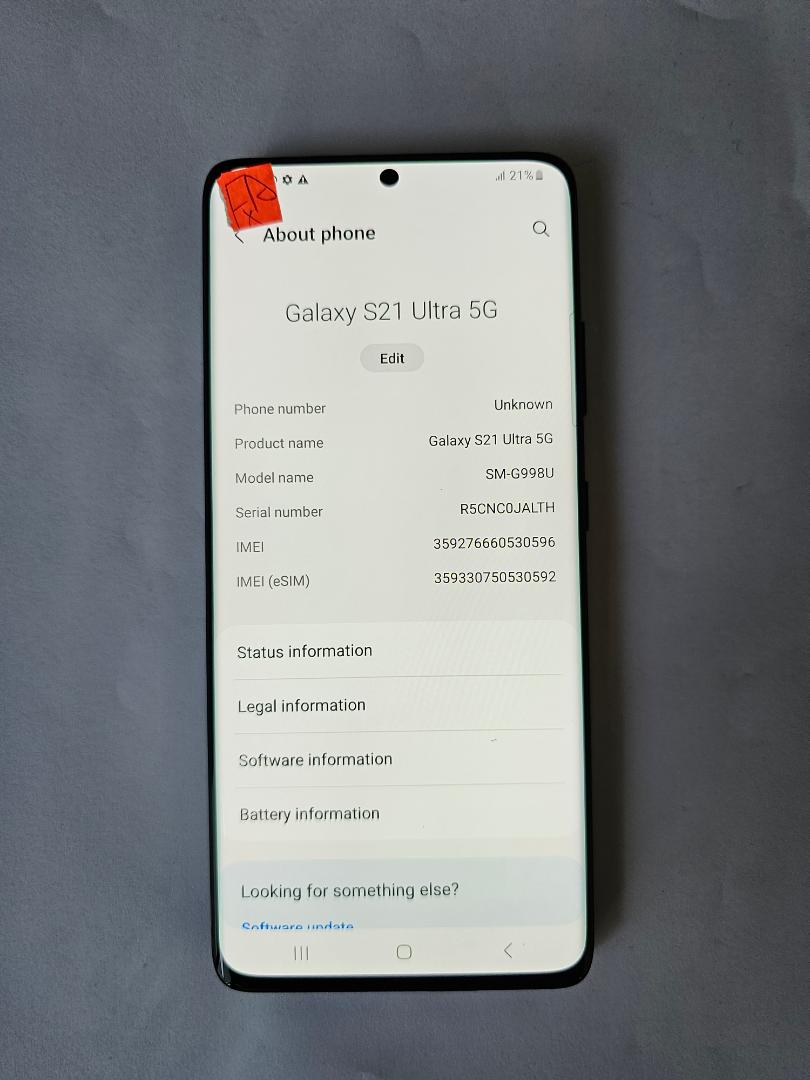 Samsung S21 Ultra