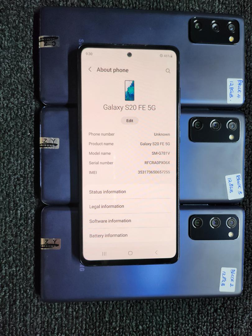 Samsung Galaxy S20 Fe 5G (Fan Edition)