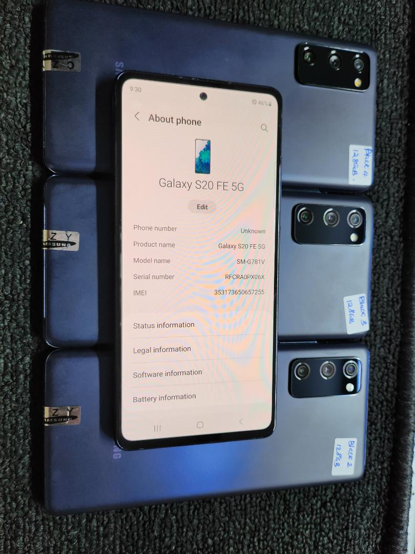 Samsung Galaxy S20 Fe 5G (Fan Edition)