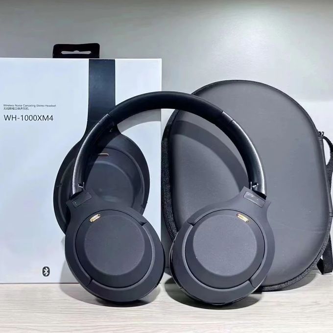 Sony WH-1000XM4 Premium Noise Canceling Overhead Headphones with Mic for Phone-Call and Alexa Voice Control