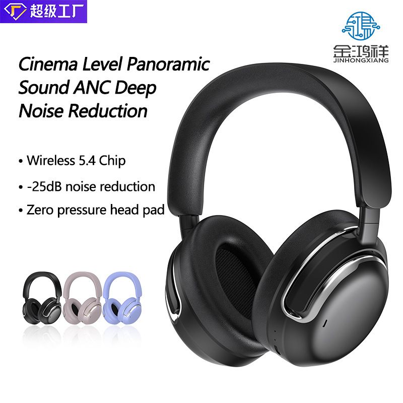JBL M15 Wireless Bluetooth Headphones Over Ear, 65H Playtime and Music Modes Wireles Headphones with Microphone, HiFi Stereo Foldable Lightweight Headset, Deep Bass for Home Office Cellphone PC Ect.