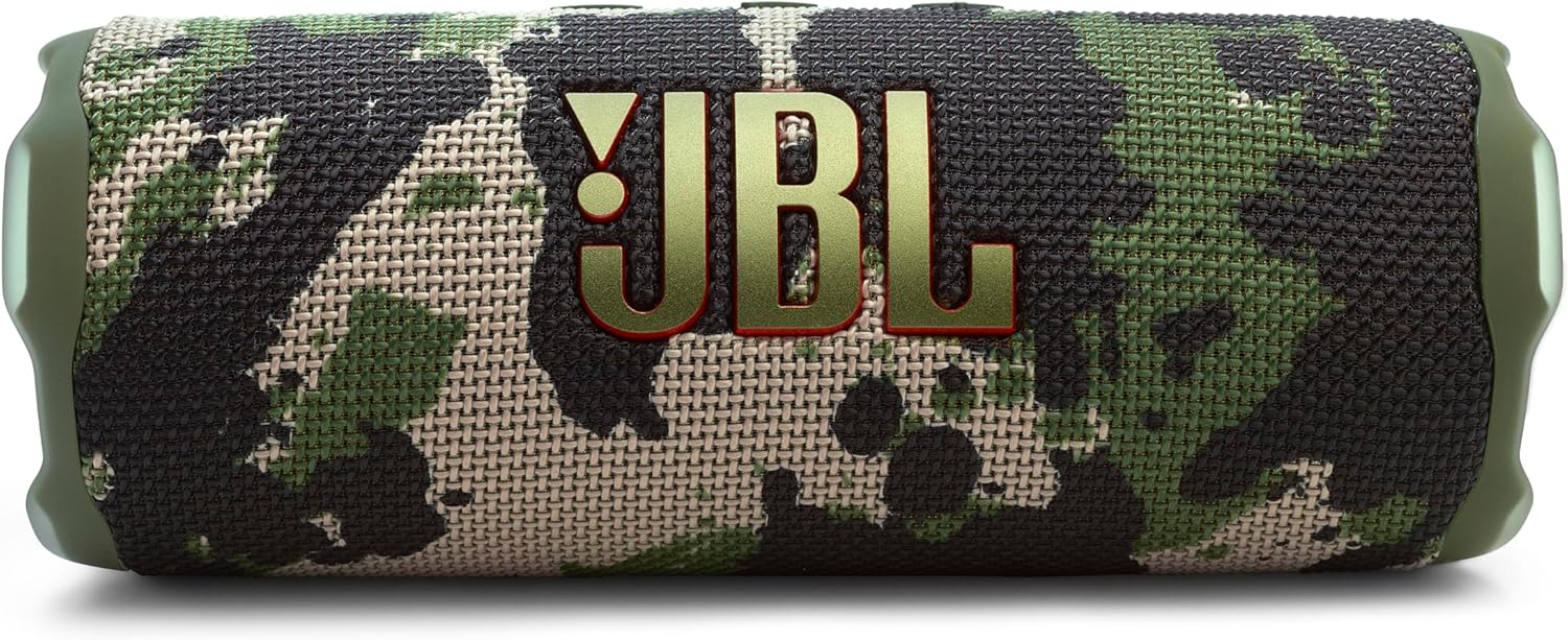 JBL Flip 7 - Portable Waterproof and Drop-Proof Speaker, Bold JBL Pro Sound with AI Sound Boost, 16Hrs of Playtime, and PushLock System