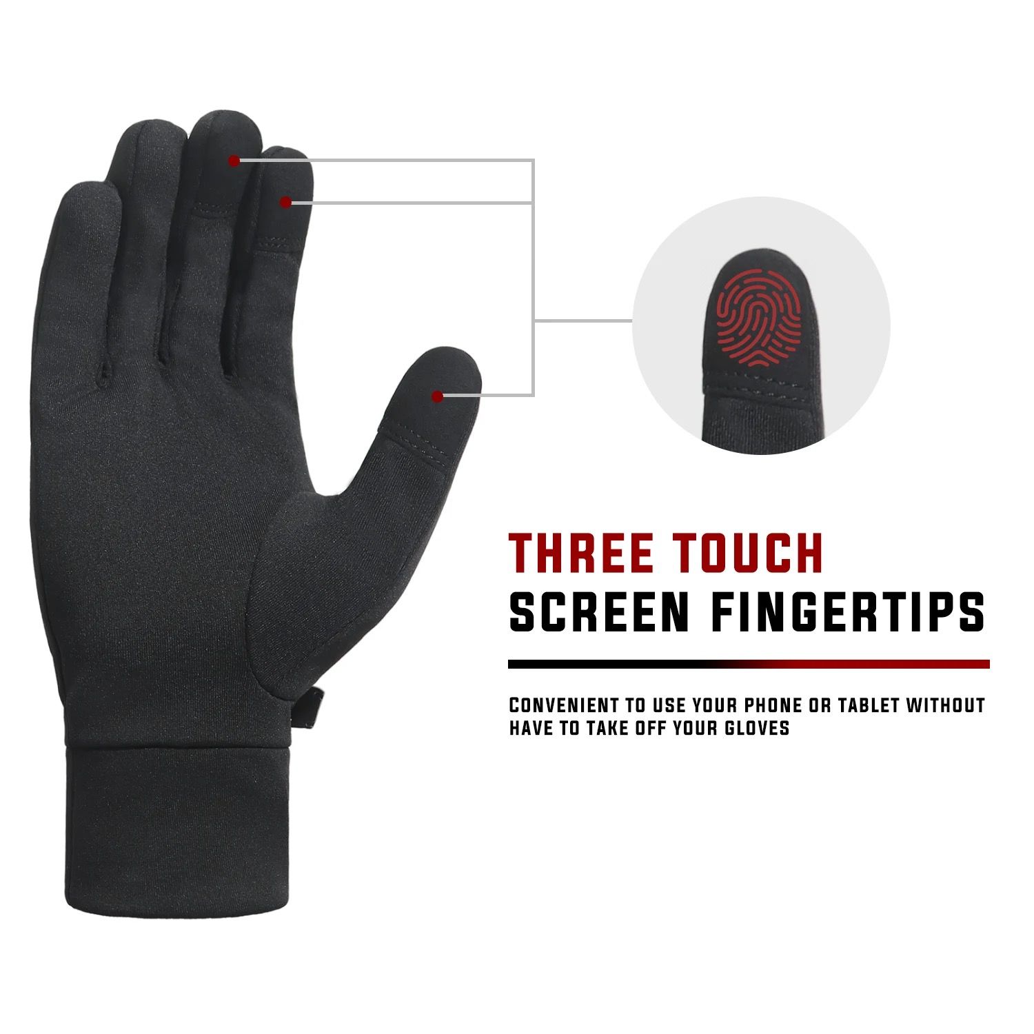 Cycling gloves touch screen plush windproof waterproof electric motorcycle cold-proof warm gloves
