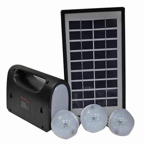 SOLAR HOME LIGHTING With LED Bulbs,3watts Solar And Three Lighting-KAMISAFE