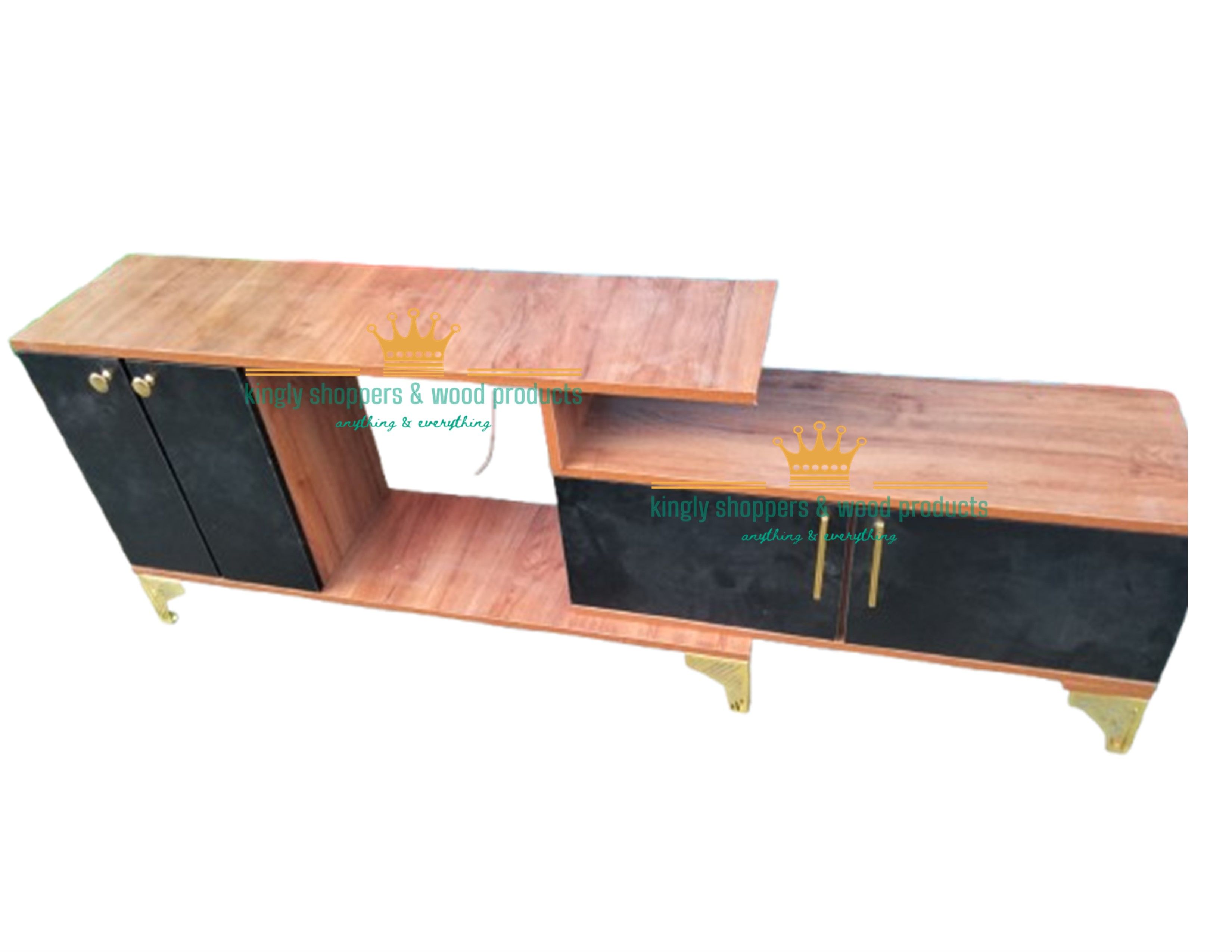 EXTENDABLE / ADJUSTABLE WOODEN JEWEL TV STAND♦️ 5FT BUT extends upto 7 feet ♦️wooden Tv stands with cabinets ♦️Size 150x30x50cm ♦️Colours :black/ ;BLACK WHITE