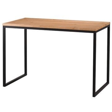 OPTIMUM Office Desk Workstation With Black Metal Frame♦️ (Unassembled)