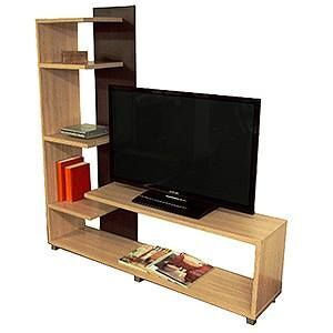 Cockatoo Tv Stand ♦️wooden Tv stands with cabinets ♦️Size 120x30x120cm ♦️Colors :BROWN