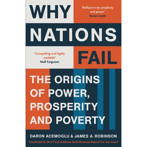 Why Nations Fail Book by Daron Acemoglu and James A. Robinson