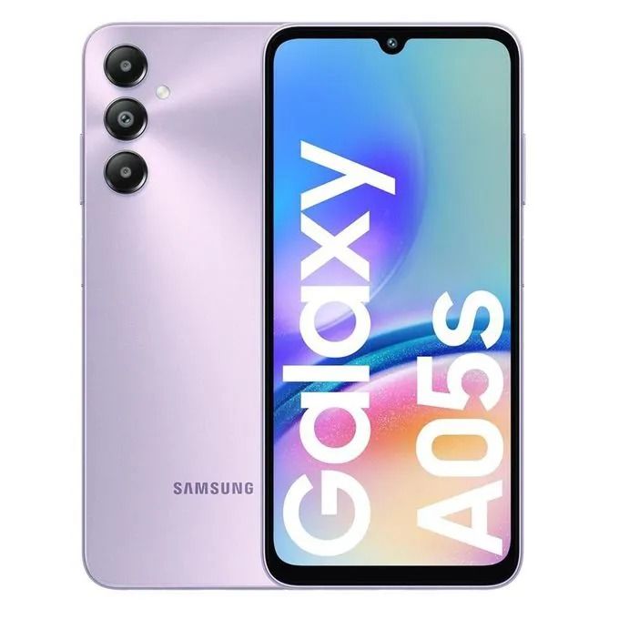 Samsung Galaxy A05S 128GB+4GB 50MP Triple Camera Snapdragon 680 6.7" 90Hz Display Android 13 5000mAh 25W Type-C Charge Smart Phones phone