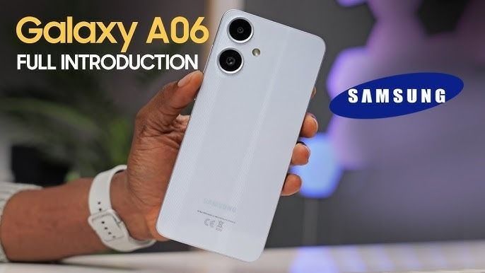 New Arrival Samsung Galaxy A06 128GB+4GB 50MP Camera 6.7" 90Hz MTK Helio G85 (12nm) 5000mAh 25W Type-C Charge Android 14 Side Fingerprint Unlock Smart Phones