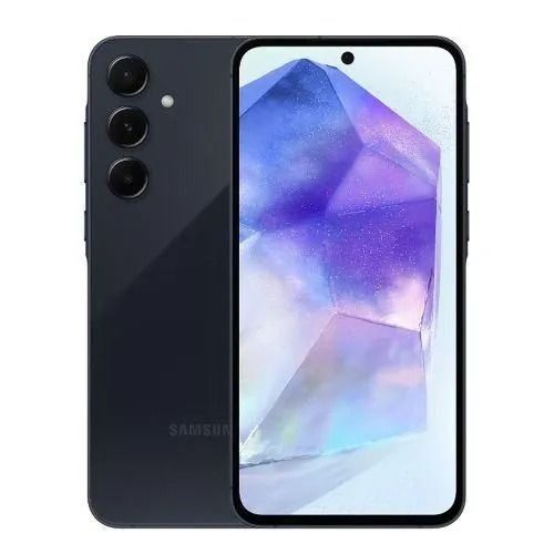 Samsung Galaxy A55 5G 128GB+6GB 120Hz 6.6" AMOLED 50MP Triple Camera IP67 Waterproof  5000mAh Battery capacity 25W Type-C  Fingerprint Unlock Android 14 Phone smartphones