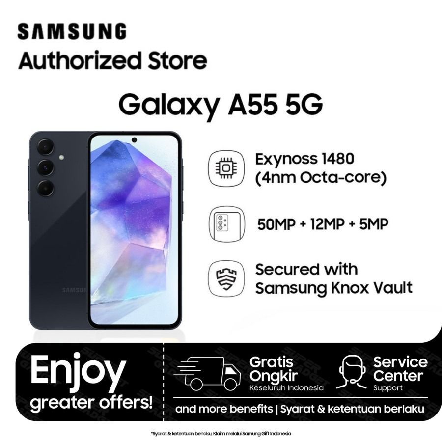 Samsung Galaxy A55 5G 128GB+6GB 120Hz 6.6" AMOLED 50MP Triple Camera IP67 Waterproof  5000mAh Battery capacity 25W Type-C  Fingerprint Unlock Android 14 Phone smartphones