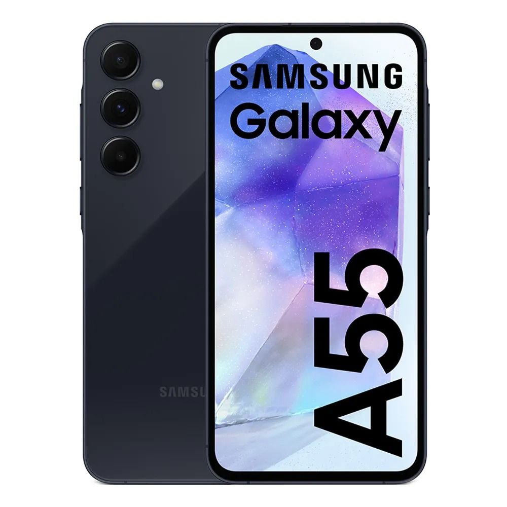Samsung Galaxy A55 5G 128GB+6GB 120Hz 6.6" AMOLED 50MP Triple Camera IP67 Waterproof  5000mAh Battery capacity 25W Type-C  Fingerprint Unlock Android 14 Phone smartphones