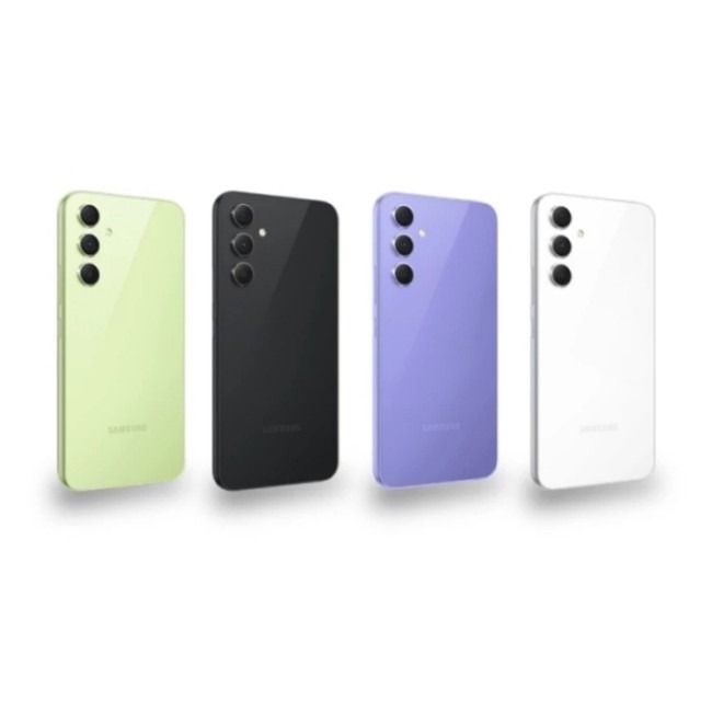 Samsung Galaxy A54 5G, 6.4" screen size, 128GB ROM + 6GB RAM (Dual SIM), 5000mAh smartphones 50,0MP MAIN CAMERA 32.0MP SELFIE  128GB 120Hz 6.6" AMOLED 50MP Android 13 CPU Octacore SMARTPHONES