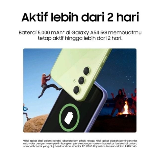Samsung Galaxy A54 5G, 6.4" screen size, 128GB ROM + 6GB RAM (Dual SIM), 5000mAh smartphones 50,0MP MAIN CAMERA 32.0MP SELFIE  128GB 120Hz 6.6" AMOLED 50MP Android 13 CPU Octacore SMARTPHONES