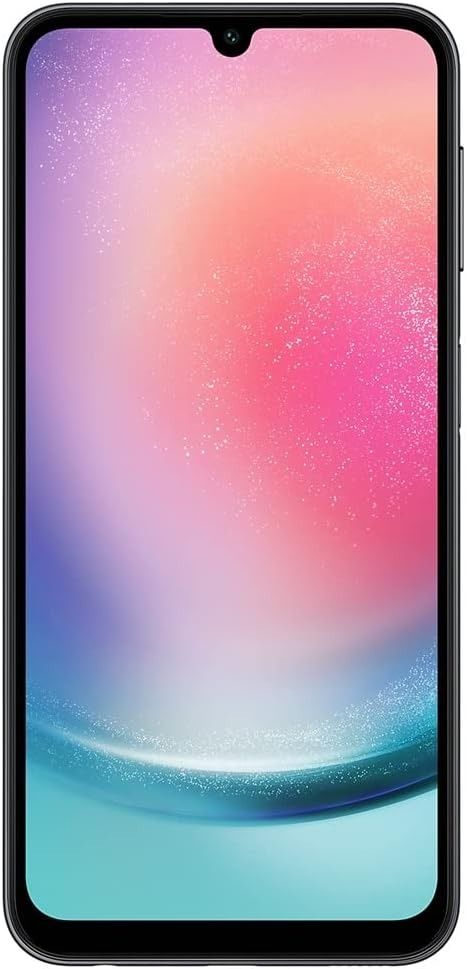 Samsung Galaxy A24 6.5" screen size 128GB ROM+4GB RAM dual 50MP Camera +13MP selfie 5000mAh battery capacity 4G network Android 13   Dual sim smartphone with 12 months warranty smartphone