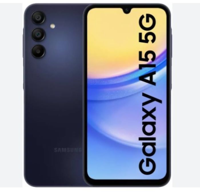 Samsung Galaxy A15 128GB+4GB RAM  50MP Triple Camera Mediatek Helio G99 6.5"  Display 90Hz refresh rate Android 14 5000mAh battery 25W Type-C Charge Smart Phones