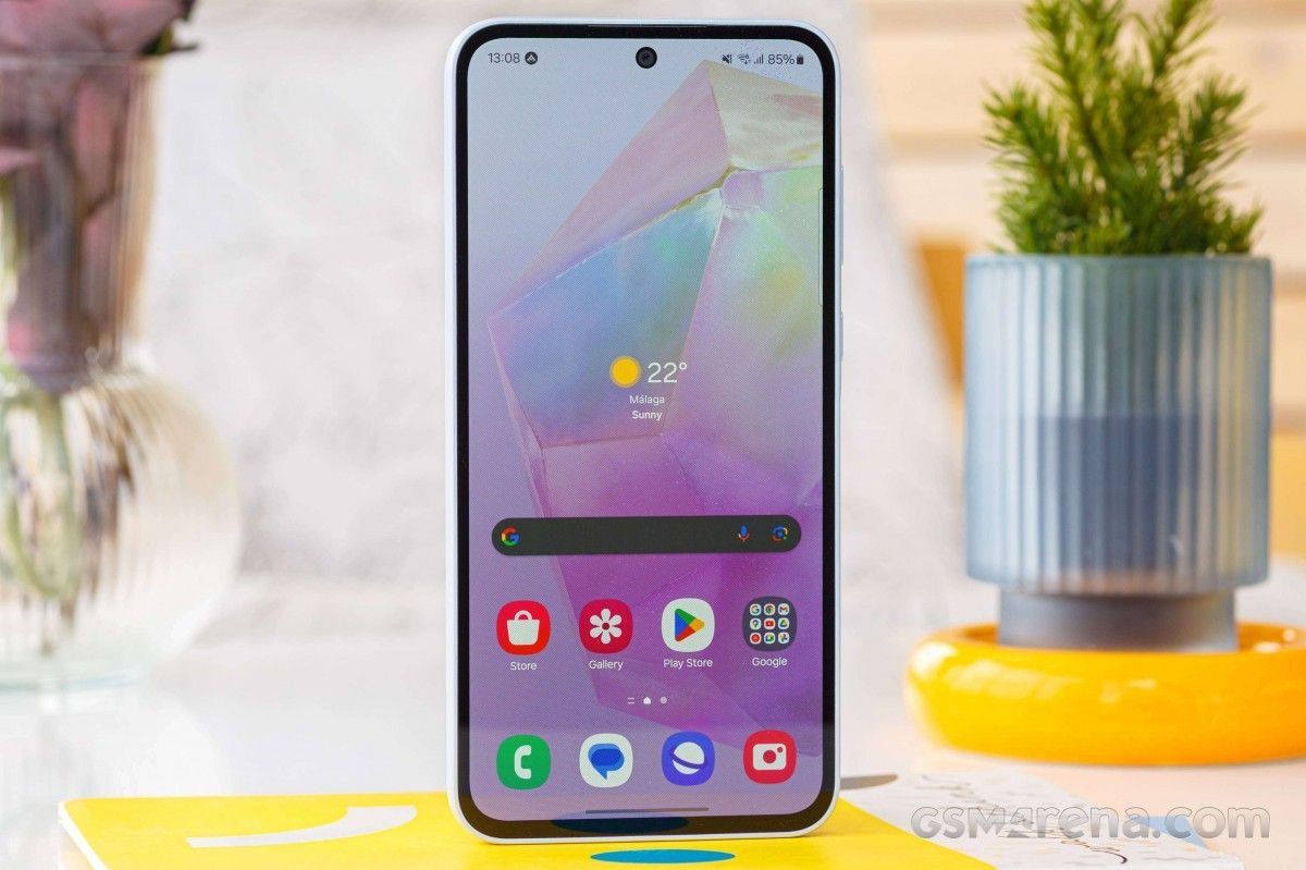 New Arrival Samsung Galaxy A35 5G 128GB+6GB RAM 120Hz Refresh rate 6.6" Display AMOLED 50MP Triple Camera Android 14 5000mAh 25W Fast charging Type-C Smart Phones Fingerprint Unlock smartphone