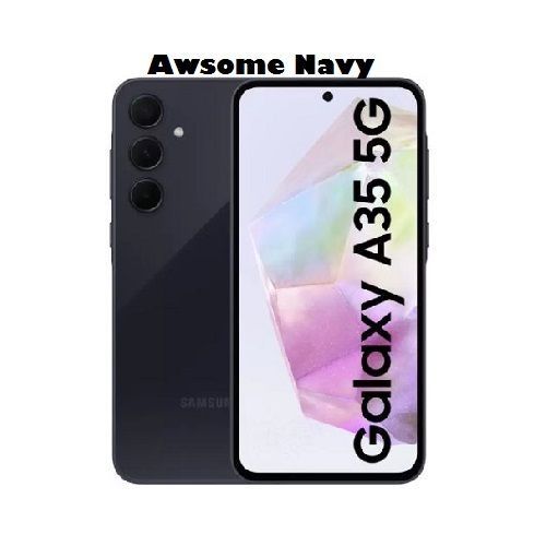 New Arrival Samsung Galaxy A35 5G 128GB+6GB RAM 120Hz Refresh rate 6.6" Display AMOLED 50MP Triple Camera Android 14 5000mAh 25W Fast charging Type-C Smart Phones Fingerprint Unlock smartphone