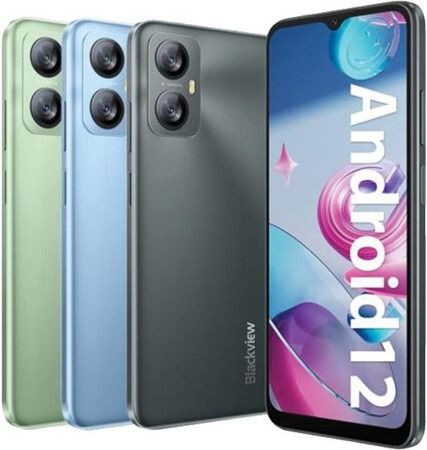 Blackview A52 Pro 4GB+128GB 6.52 Inch Android 13 4G OTG Fingerprint Identification Smartphone - 13MP+0.8MP 5MP Camera 5180 mAh Type C Charge Battery Smart Phone