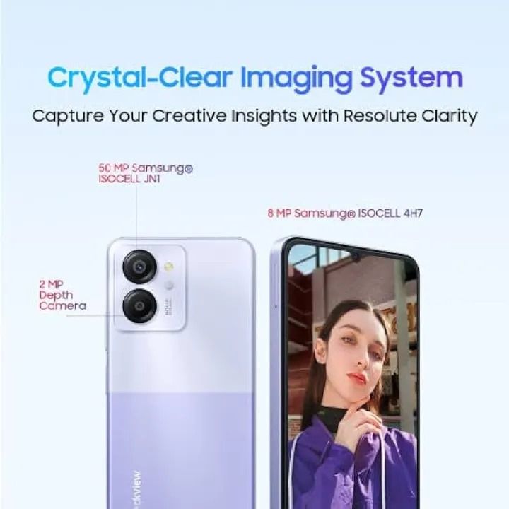 [NEW ARRIVAL] BLACKVIEW COLOR 8 8 GB RAM 256 GB ROM PS LCD, 90Hz,Android 13, Unisoc Tiger T616 (12 nm) Unisoc Tiger T616 (12 nm) 6000 mAh Nano-SIM + Nano-SIM smartphones